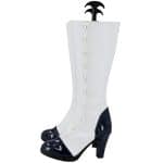 Black Butler Ciel Phantomhive White Cosplay Boots 2