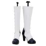 Black Butler Ciel Phantomhive White Cosplay Boots 3