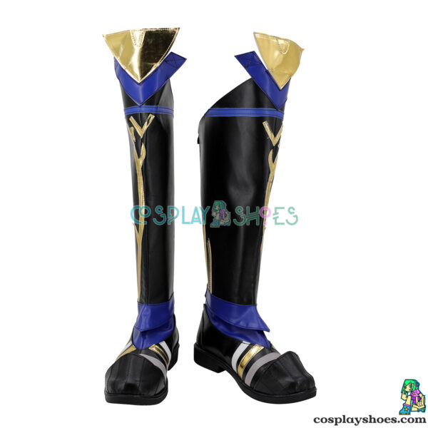 Fire Emblem Engage Male Alear Cosplay Boots – Front view 2