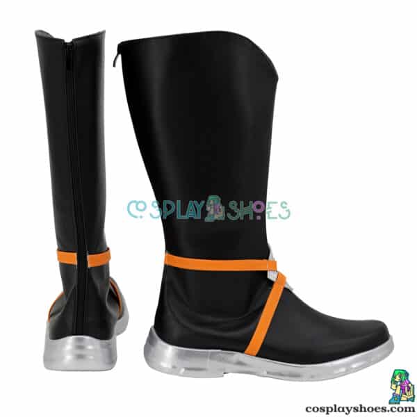 HEARTSTEEL Yone Cosplay Boots – Back view