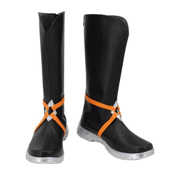 HEARTSTEEL Yone Cosplay Boots – Front view