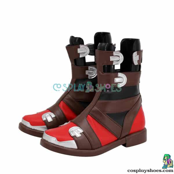Xenoblade Chronicles Shulk Cosplay Boots – detail view